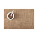 Doyle de PVC color beige tejido a cuadros 45x33cm