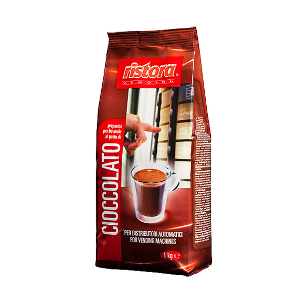 RISTORA Chocolate en polvo para máquinas dispensadoras 1kg