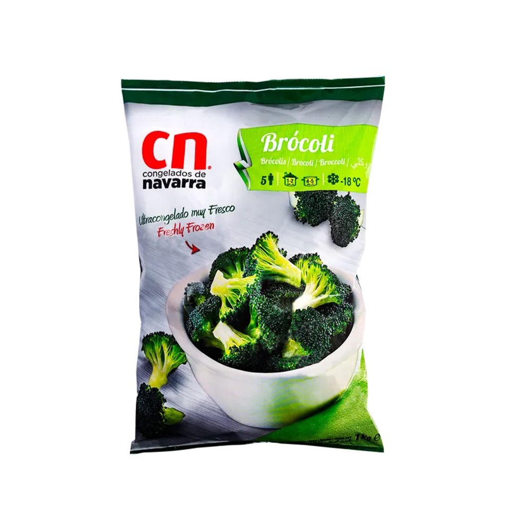 CONGELADOS NAVARRA Brócoli 30/50 1kg