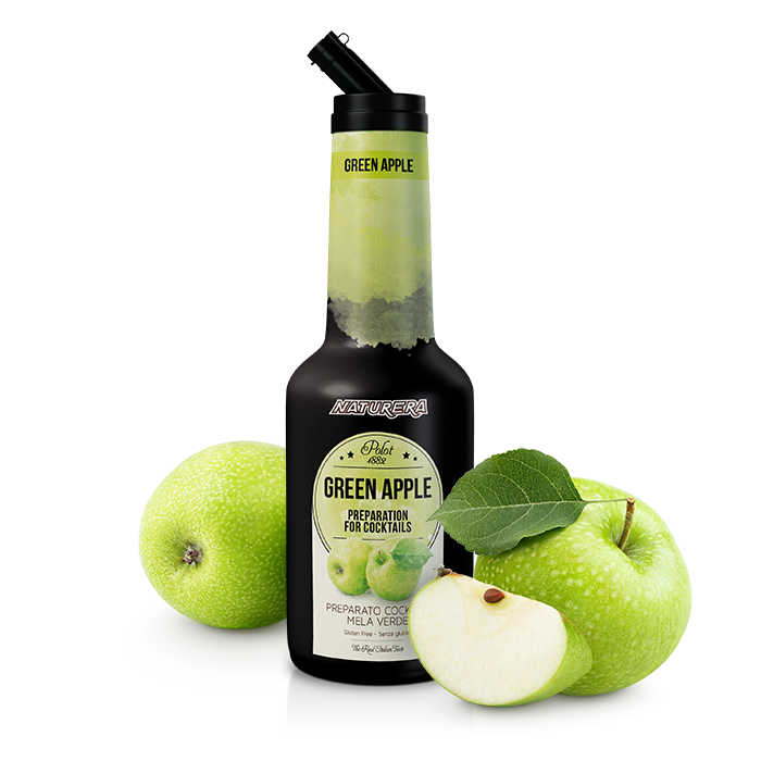 NATURERA POLOT Preparado cóctel manzana verde 750ml