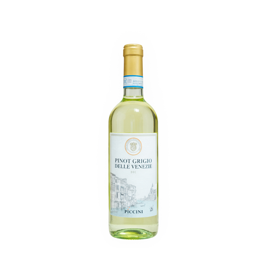 PICCINI Vino blanco Pinot Grigio delle Venezie DOC 750ml