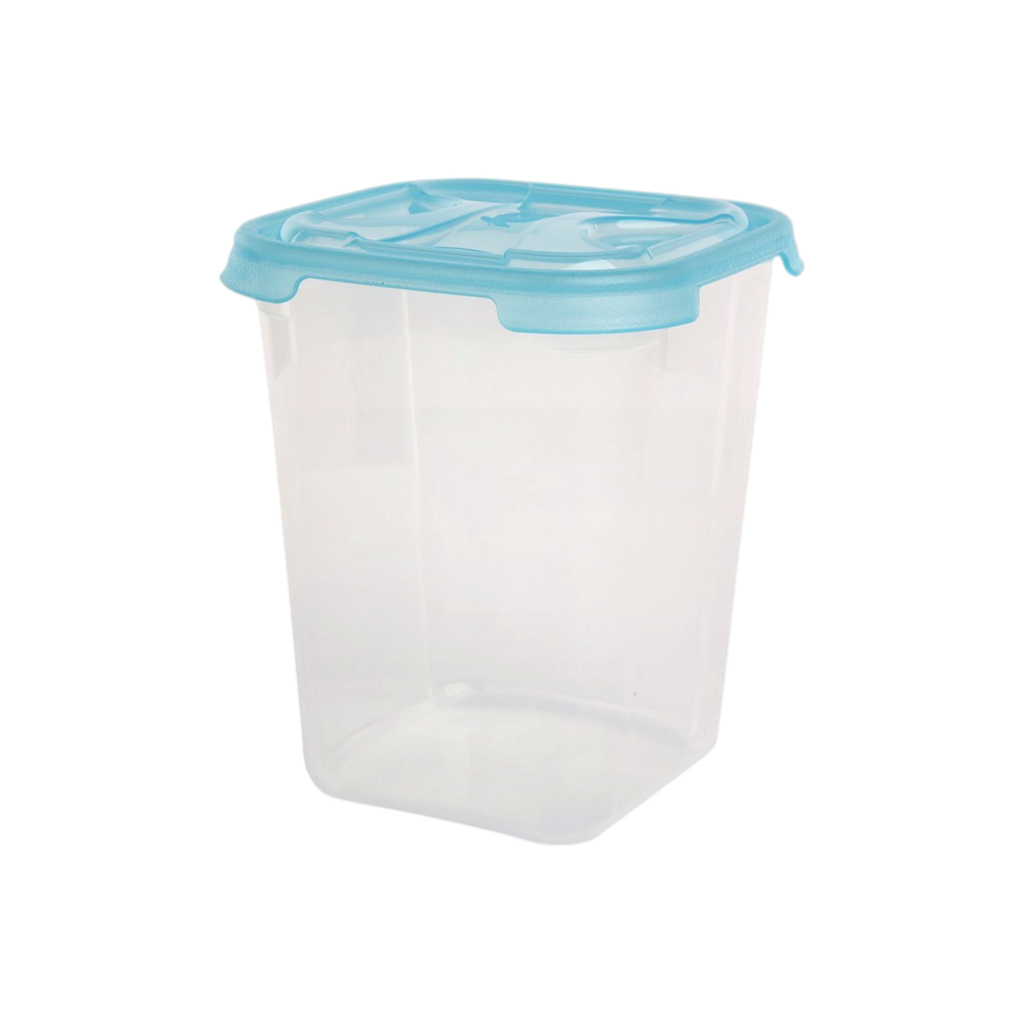Contenedor Plástico P/Alimento Cuadrado C/Tapa 4.75L NUVOLA TONTARELLI