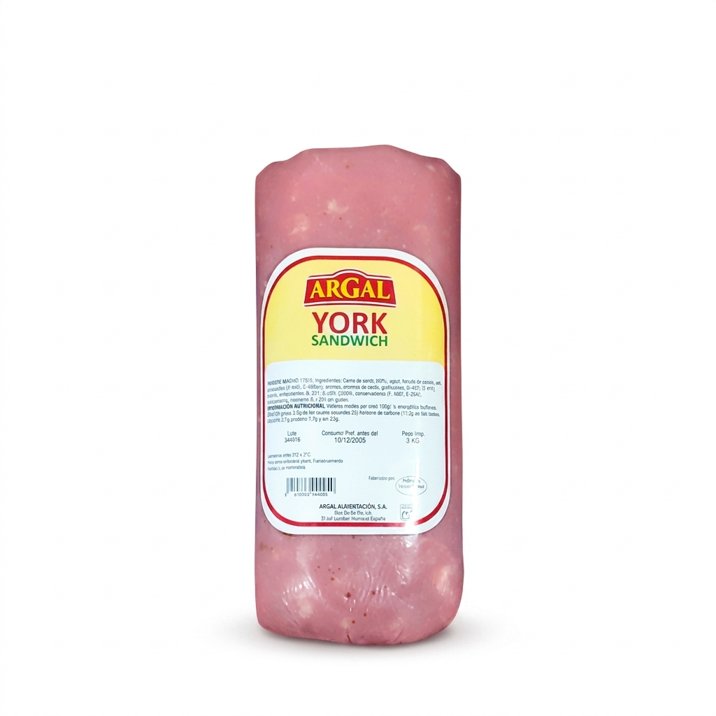 Jamón York Sándwich ARGAL (3kg)