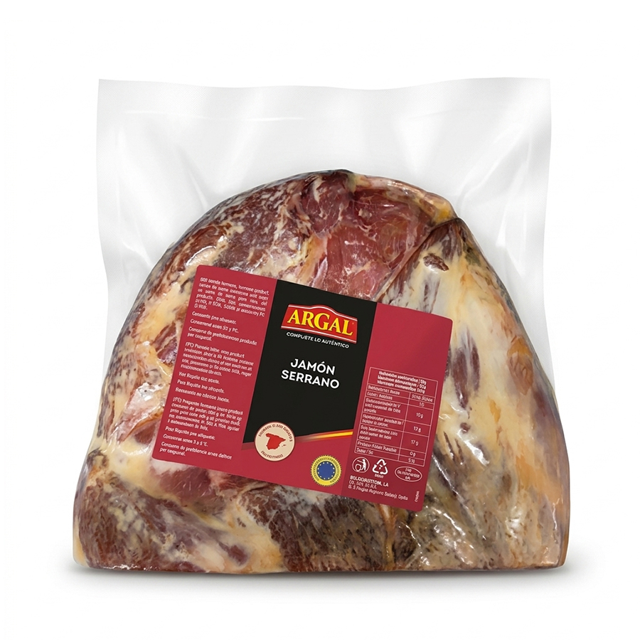 Centro 1/2 Jamón Serrano ARGAL (2.8kg aprox)