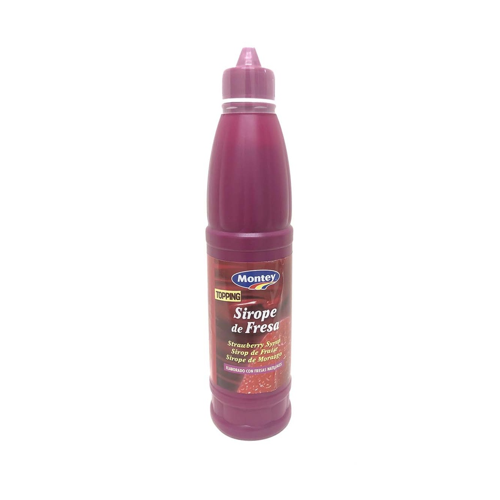 MONTEY Sirope de fresa 900gr