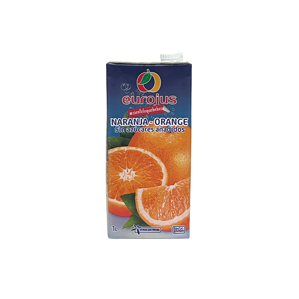 MOLINERA Néctar de naranja sin azúcar 1L