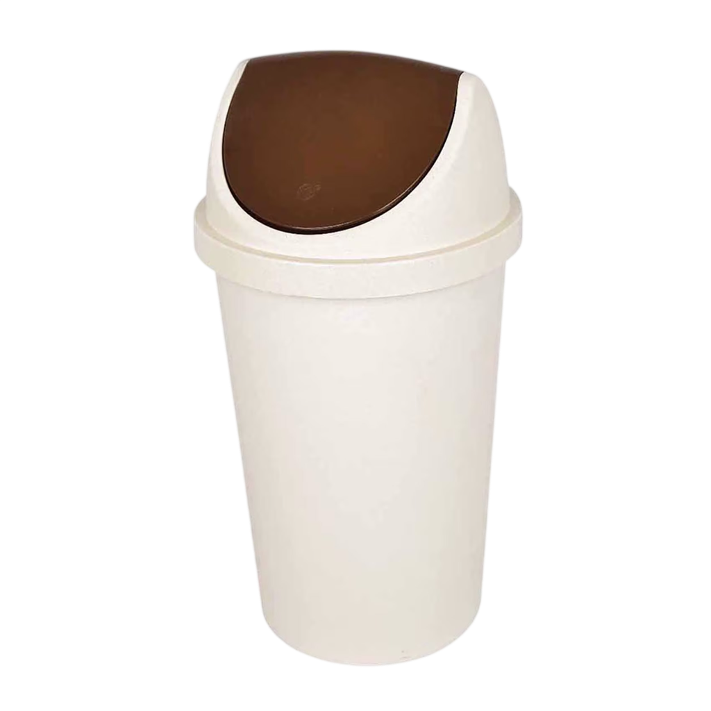 Cubo Plástico Para Basura C/Tapa Abatible 45L SWING TONTARELLI