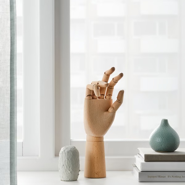 Adorno mano, natural HANDSKALAD