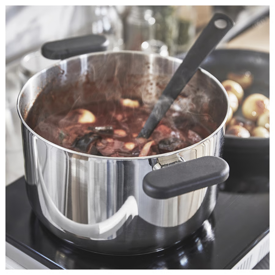 IKEA Olla C/Tapa, vidrio incoloro (5 l) MIDDAGSMAT