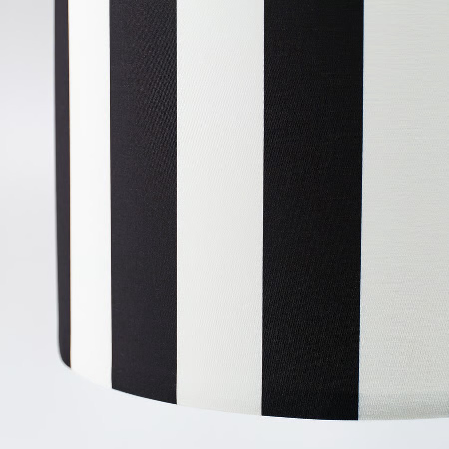 IKEA Lámpara Colgante Blanco/Negro RINGSTA / HAVSDJUP (42cm)