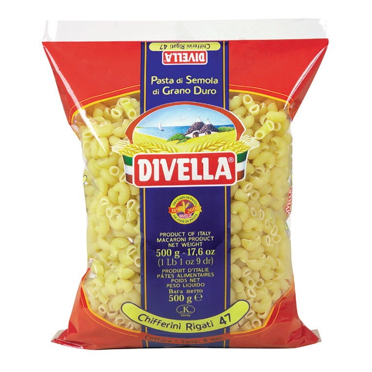 Pasta Chifferini Rigati DIVELLA (500g)