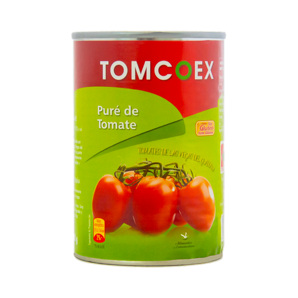 Puré de Tomate 10% TOMCOEX (400g) (con abrefácil)