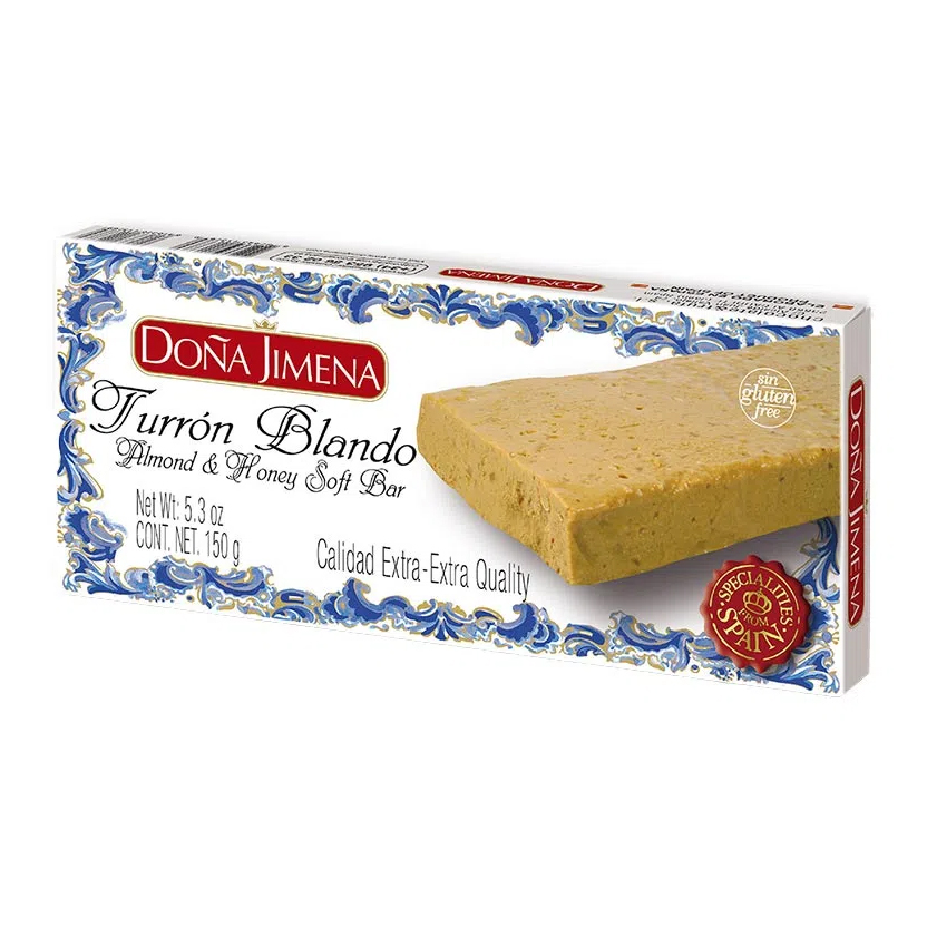 Turrón Blando de Almendra y Miel DOÑA JIMENA (150g)