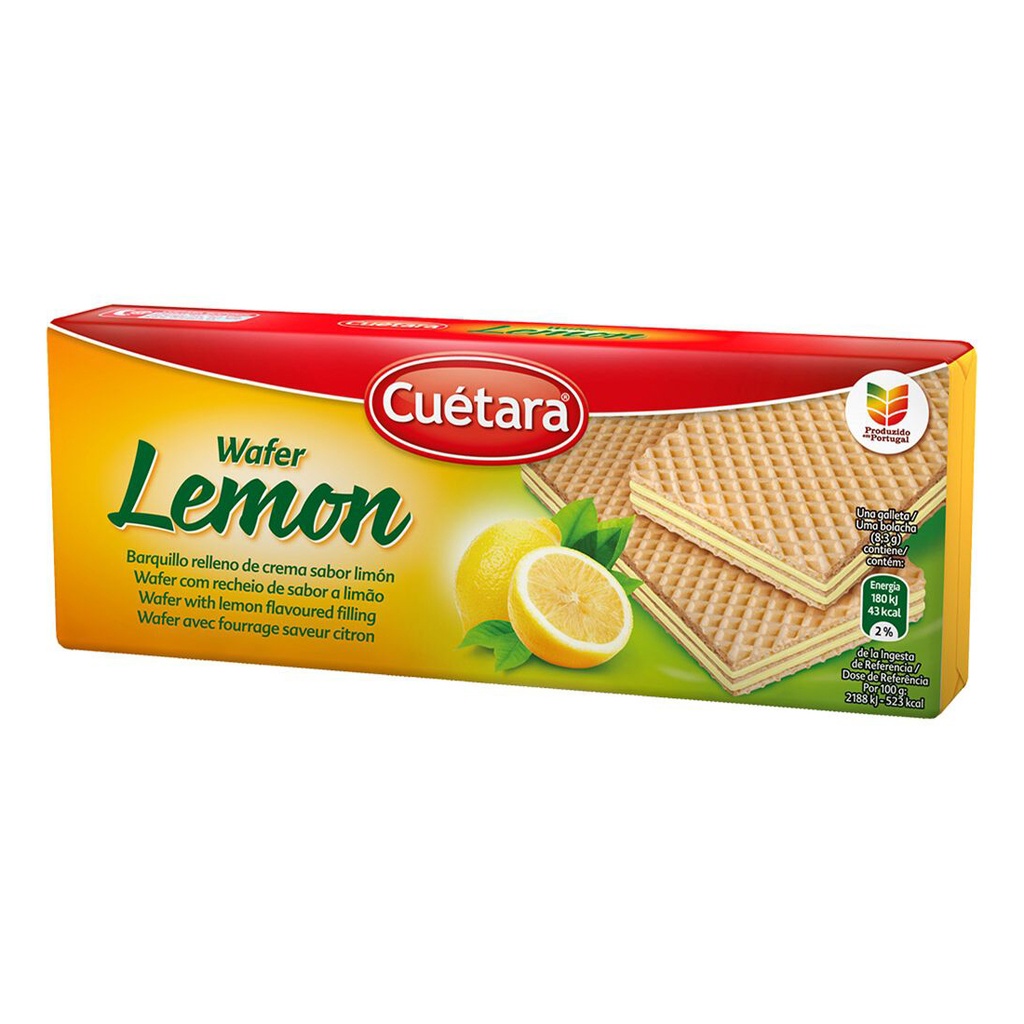 Wafer(Barquillo) sabor Limón CUÉTARA (150g)