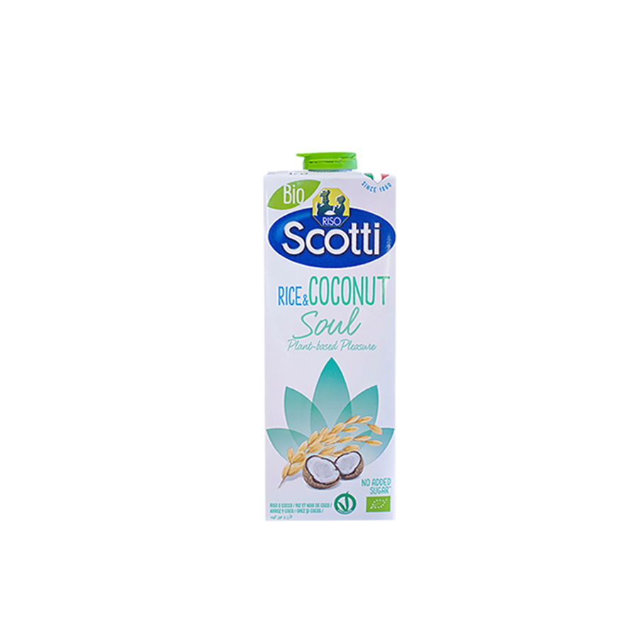 Bebida de Arroz y Coco Ecológica SCOTTI (1L)