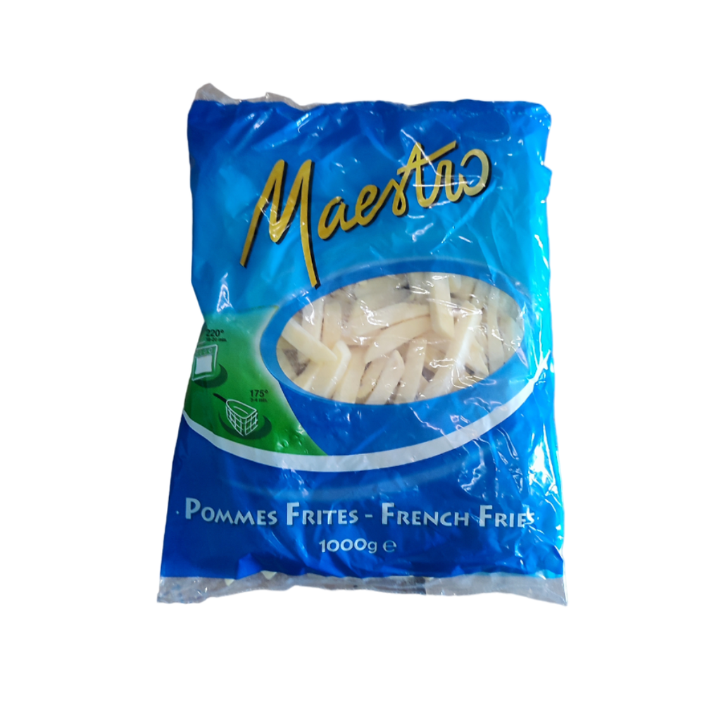 Papas Prefritas 10x10 mm MAESTRO (1kg)