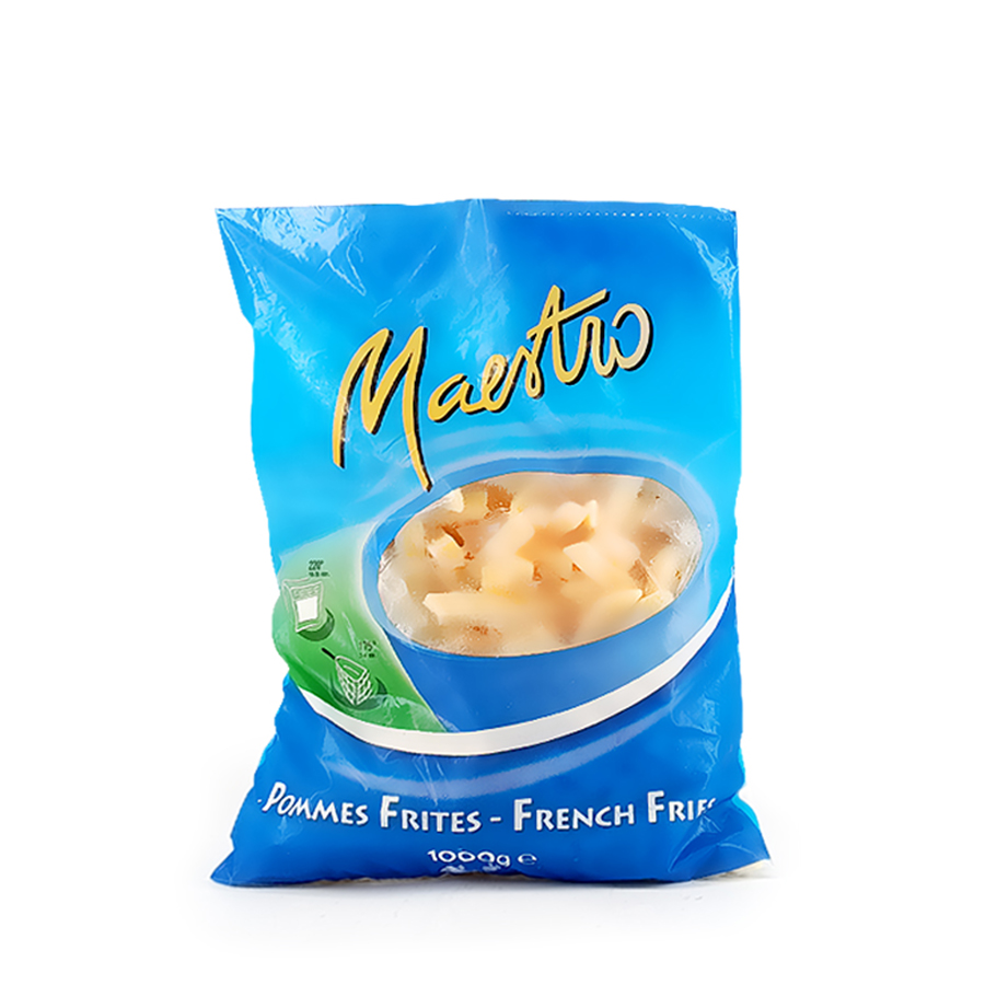 Papas Prefritas 10x10 mm MAESTRO (1kg)