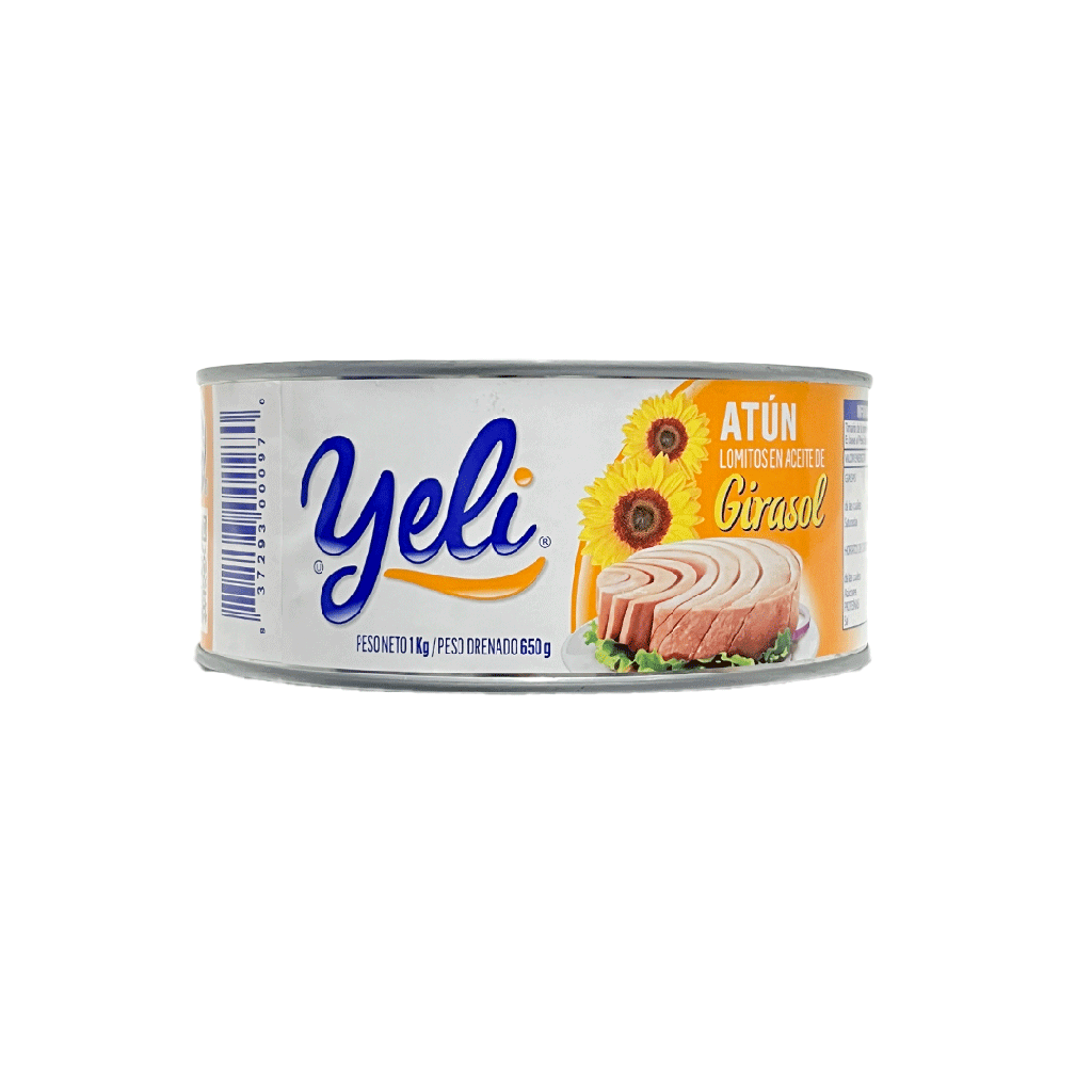 Atún en Lomos en Aceite Lata YELI (1kg)