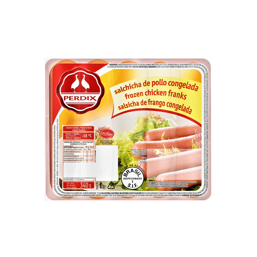 Salchicha de Pollo PERDIX (340g)