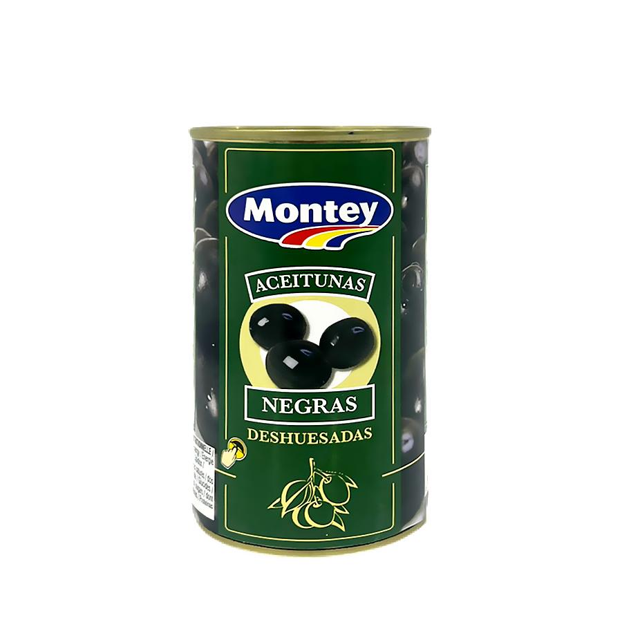 MONTEY Aceituna negra sin hueso 400gr