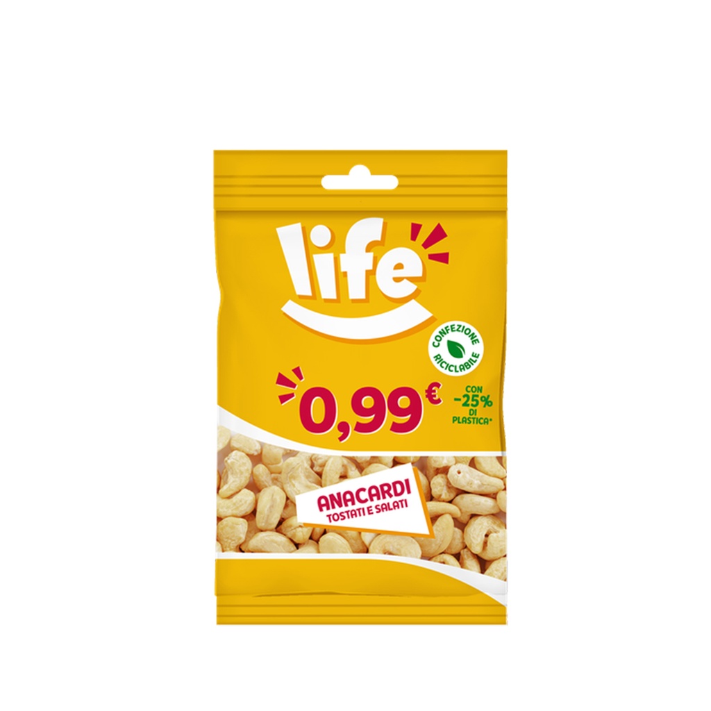 Anacardo Tostado LIFE (35g)