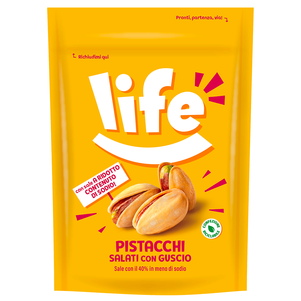 Pistacho Salado con Cáscara LIFE (135g)