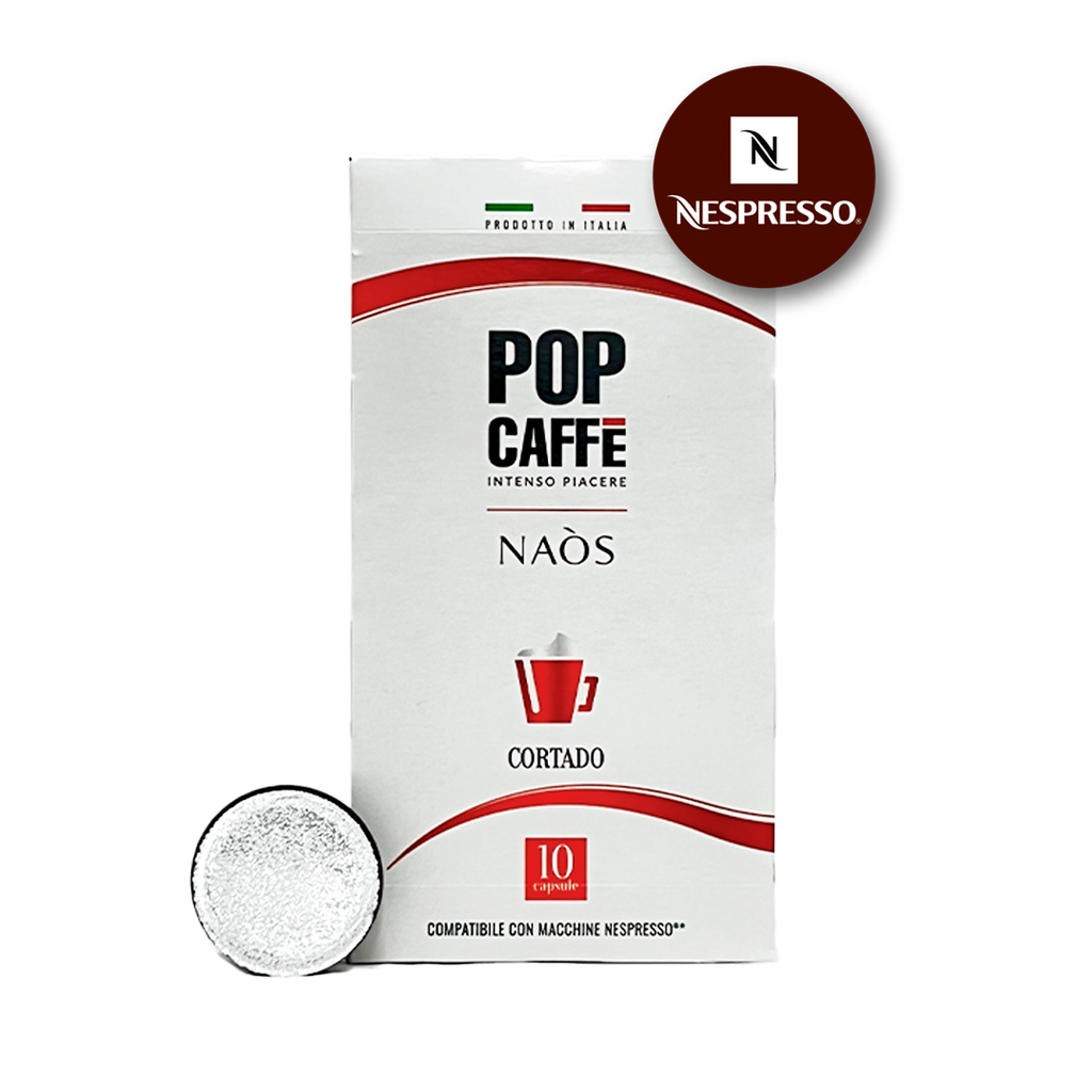 Cápsulas Naòs Cortado POP CAFFE (100 x 5.5g)