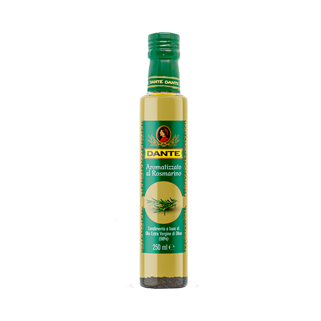 Aceite de Oliva Extra Virgen Aromatizado Al Rosmarino DANTE (250ml)