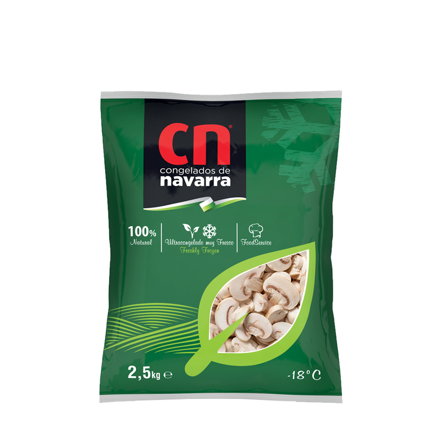 Champiñon Laminado CONGELADOS NAVARRA (2,5kg)