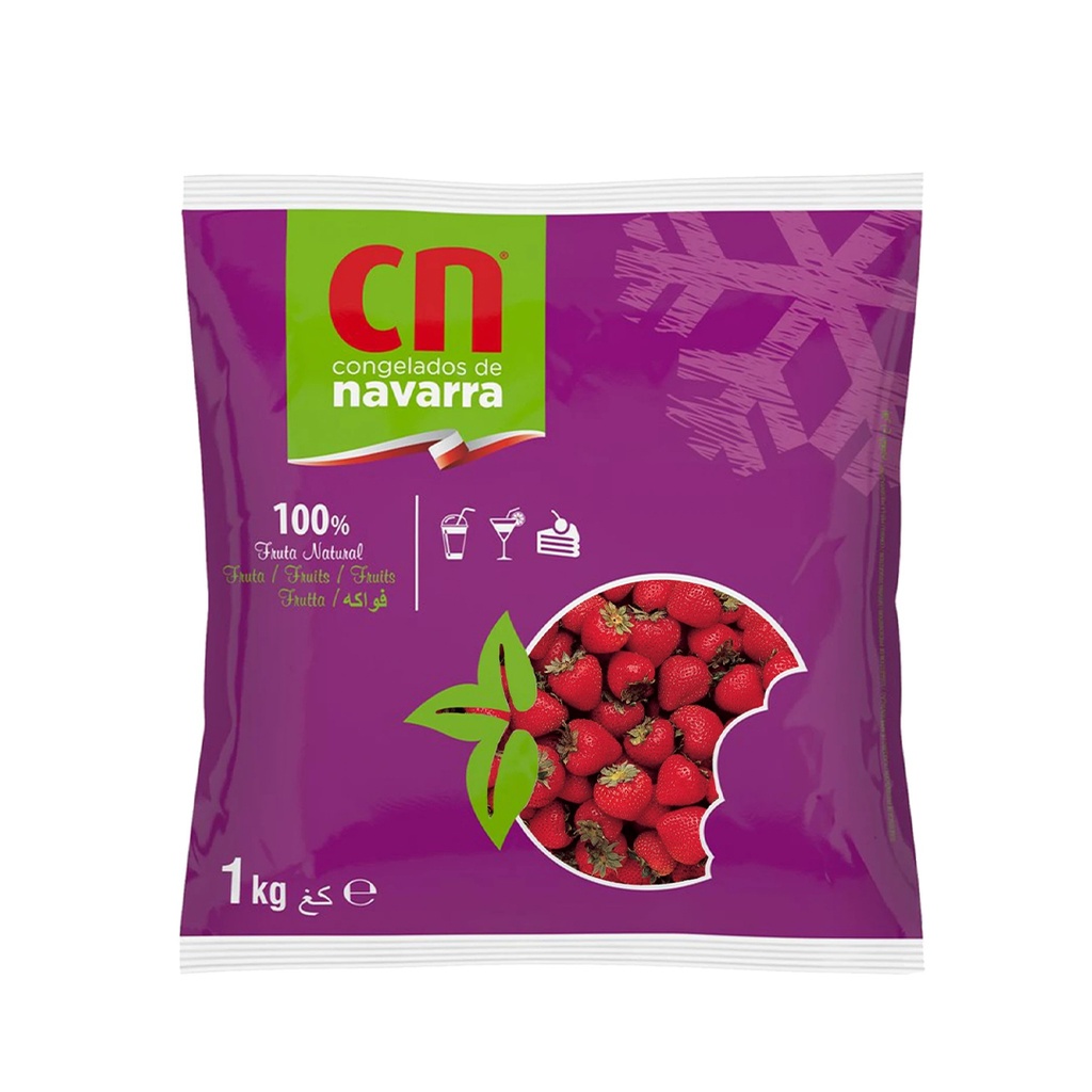 Fresa Entera CONGELADOS NAVARRA (1kg)