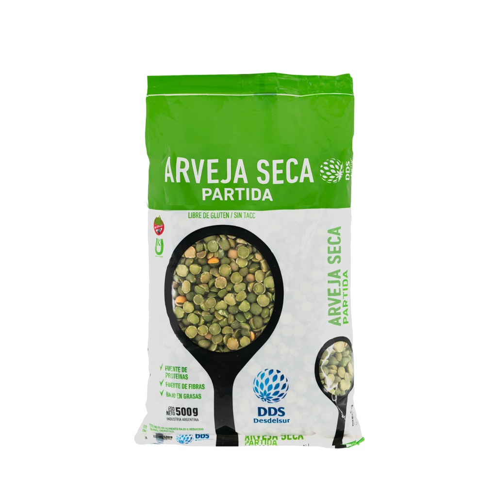 Guisante Verde (Arveja Seca) Partida DDS DESDELSUR (500g)