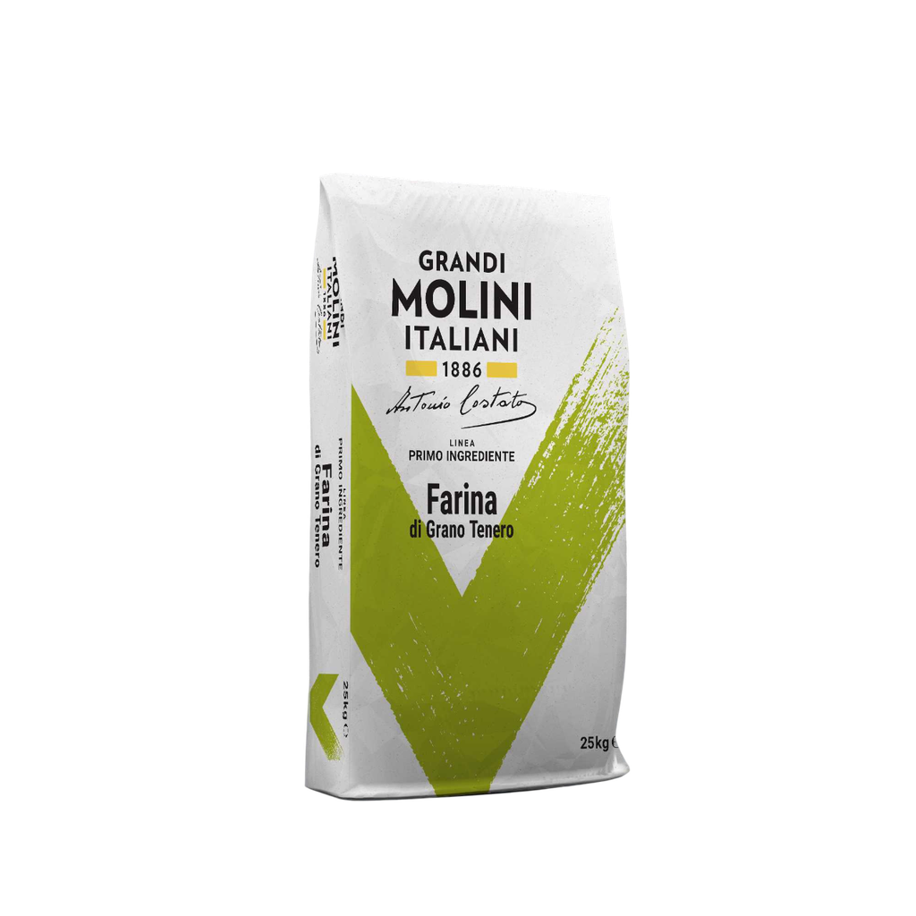 Harina de Trigo Tipo 00-365 GRANDI MOLINI (25kg)