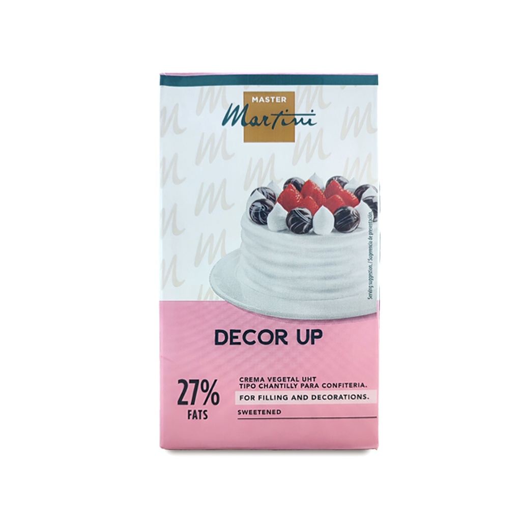 Crema Vegetal Azucarada P/Montar MASTER MARTINI (1L)