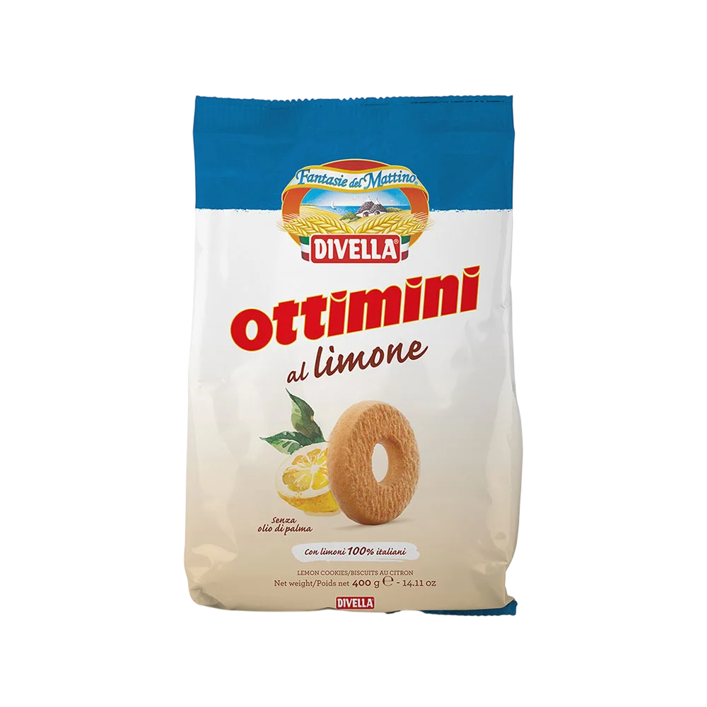 Galleta OTTIMINI de Limón DIVELLA (400g)