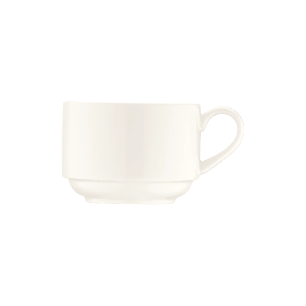 Taza de Café C/Leche de Porcelana (21cl) BANQUET BLANCA BONNA