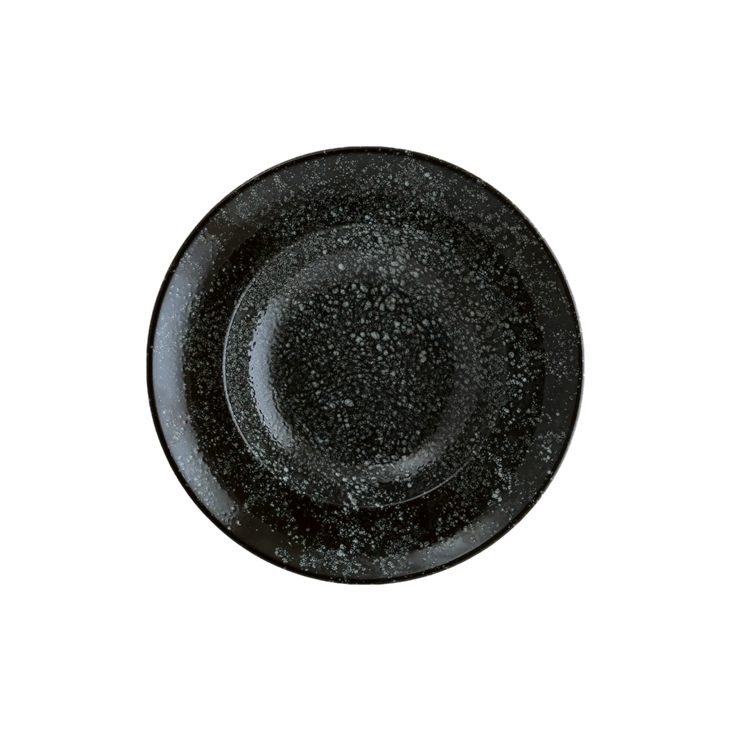 Plato Hondo de Porcelana (45cl/27cm) COSMOS BLACK GOURMET BONNA