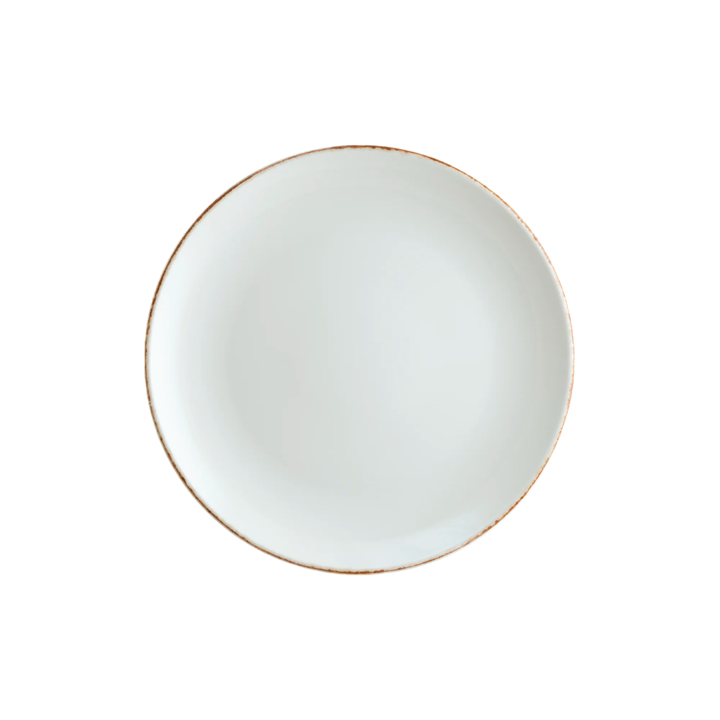 Plato Llano de Porcelana (25cm) RETRO GOURMET BONNA