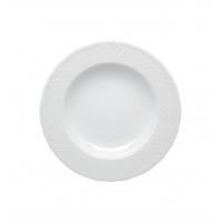 Plato Llano de Porcelana ESCORIAL BLANCA VISTA ALEGRE (21cm)