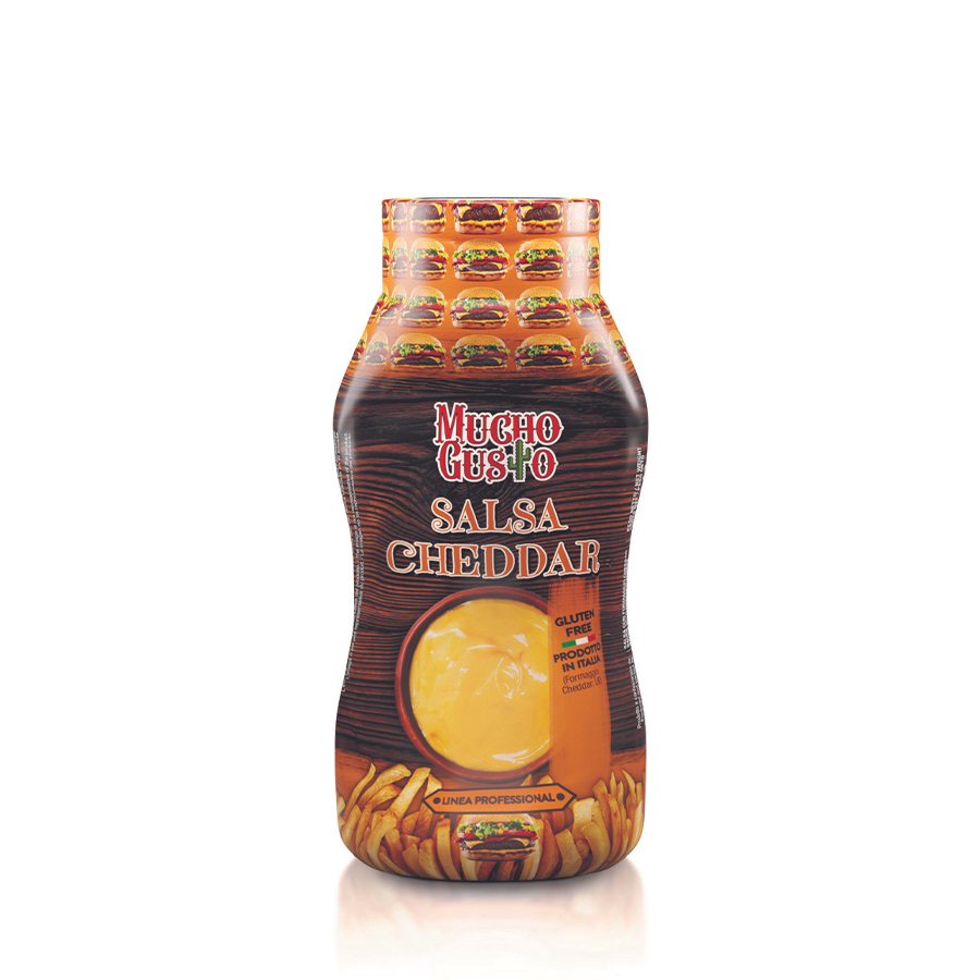 Salsa Cheddar TOP FOOD/MUCHO GUSTO (300g)