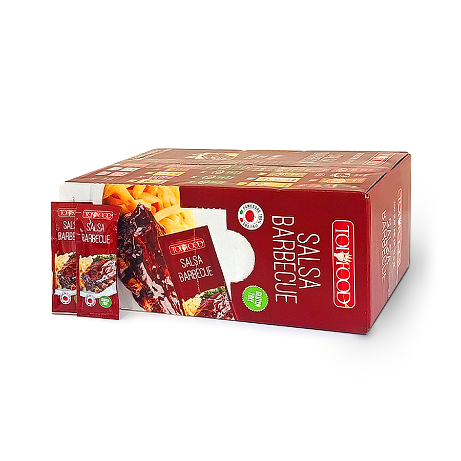 Salsa Barbecue Minidosis TOP FOOD/MUCHO GUSTO (12g)