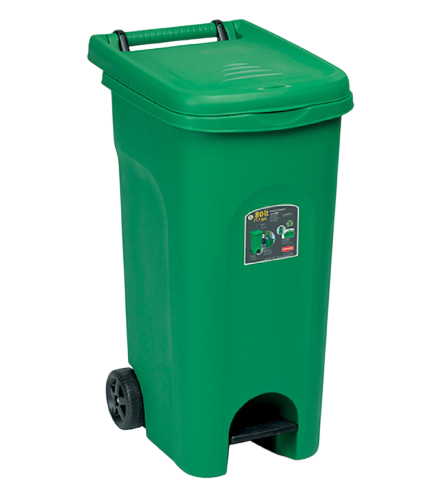 Contenedor P/Basura Ecosistema Urbano STEFANPLAST (80L)