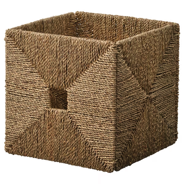 IKEA Cesta Junco Marino (32x33x32cm) KNIPSA