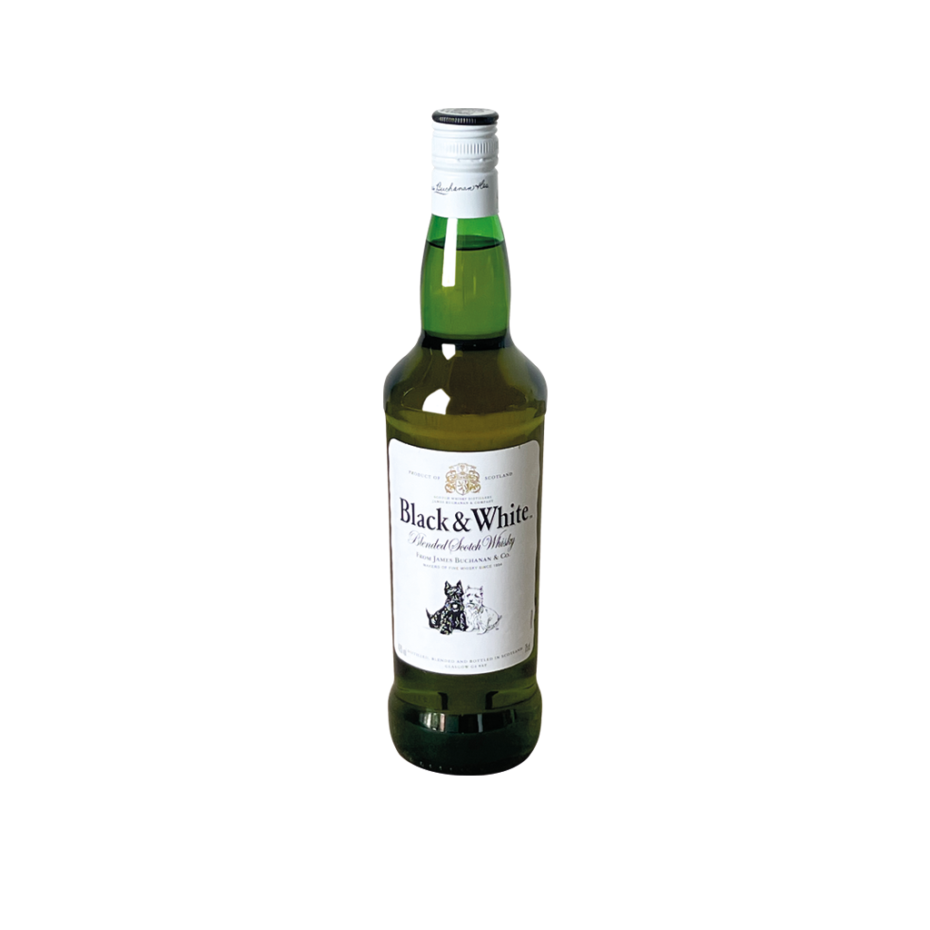 BLACK & WHITE Whisky 750ml
