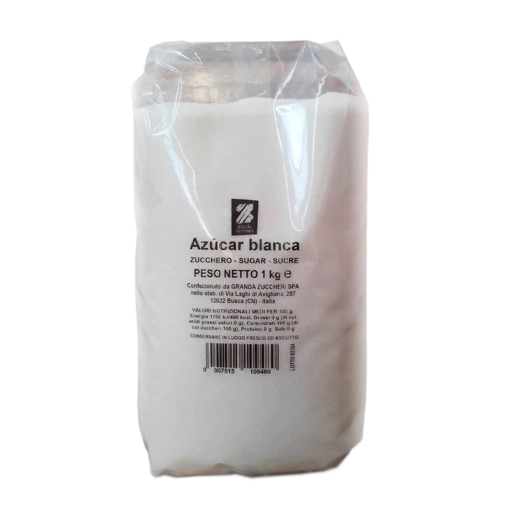 Azúcar Blanca GRANDA ZUCCHERI (1kg)