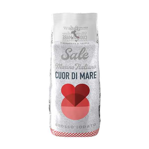 Sal Gruesa con Yodo CUOR DI MARE (1kg)