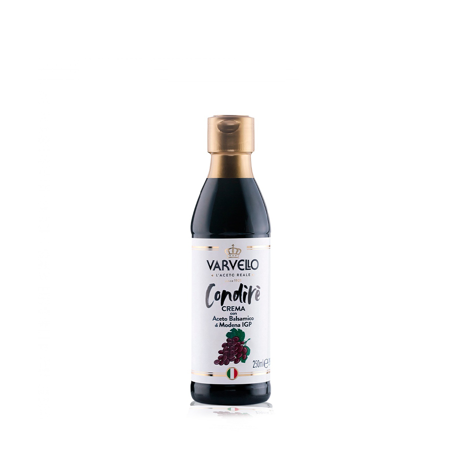 VARVELLO Crema condiré con vinagre balsámico clásico 250ml