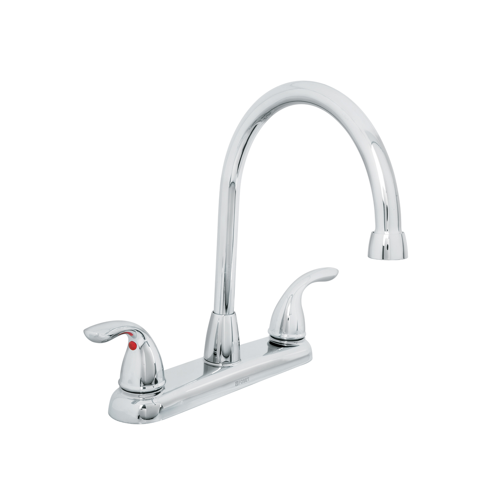 Mezcladora 8" cuello alto para fregadero, Foset