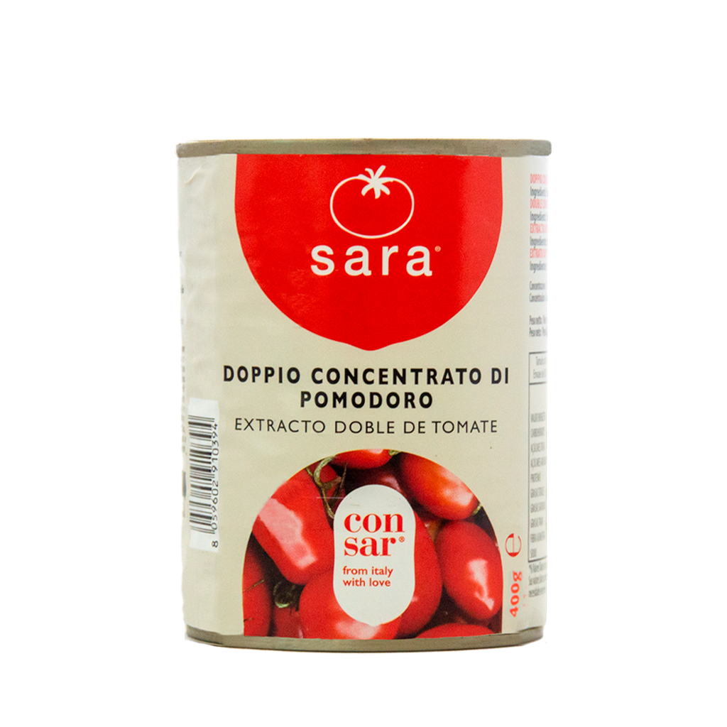 Doble Concentrado de Tomate 28/30% SARA (400g)