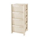 Organizador Plástico Mueble de 4 Gavetas ARIANNA TONTARELLI